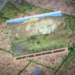 John Day Fossil Beds National Monument Travel Briefkaart