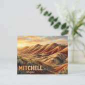 John Day Fossil Beds National Monument VS Briefkaart (Staand voorkant)