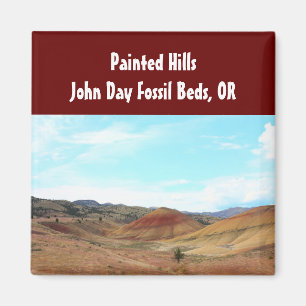 John Day Fossil Beds Oregon Magnet