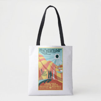 John Day Fossil Beds Solar Eclipse Canvas tas