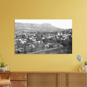 John Day, Oregon Town Uitzicht Foto Canvas Afdruk (Insitu (Woonkamer))