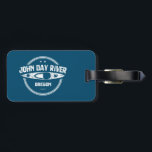 John Day River Oregon Kayaking Bagagelabel<br><div class="desc">De rivier de John Day in Oregon is de op een na langste vrijstromende rivier op het Amerikaanse vasteland en de langste ongedempte tributary van de Columbia rivier.</div>
