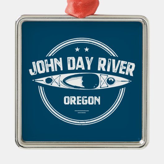 John Day River Oregon Kayaking Metalen Ornament (Voorkant)