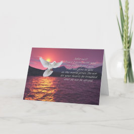 John de 14:27bijbel citeert kaart