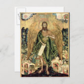 John de Baptist, Angel of the Wilderness Briefkaart (Voorkant / Achterkant)