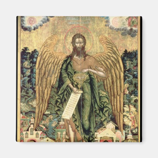 John de Baptist, Angel of the Wilderness Magneet (Voorkant)