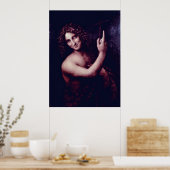 John de Baptist van Leonardo da Vinci Poster (Keuken)