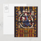 John de Evangelist die de Apocalypse schrijft Briefkaart (Voorkant / Achterkant)