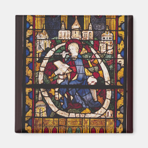 John de Evangelist die de Apocalypse schrijft Magneet