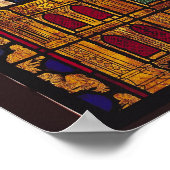 John de Evangelist die de Apocalypse schrijft Poster (Hoek)