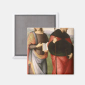 John, de Evangelist en St. Augustinus van Magneet (Voorkant / Achterkant)
