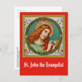 John de Evangelist (JMAS 06) Briefkaart (Voorkant / Achterkant)
