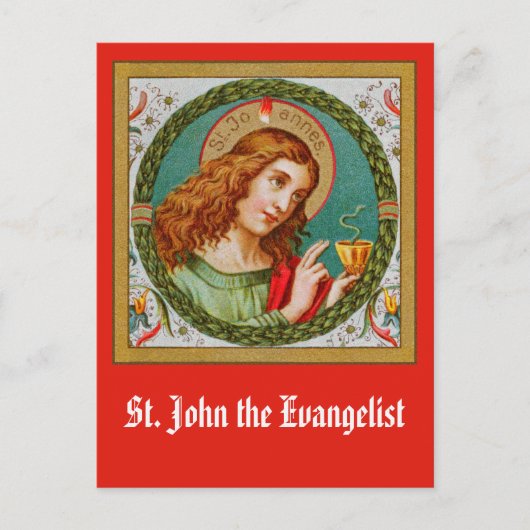 John de Evangelist (JMAS 06) Briefkaart (Voorkant)
