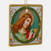 John de Evangelist (JMAS 06) Keramisch Ornament (Rechts)