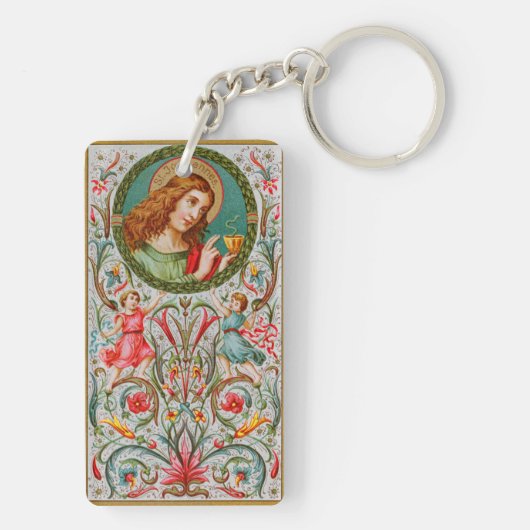John de Evangelist (JMAS 06) Sleutelhanger (achterkant)