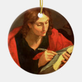 John de Evangelist Keramisch Ornament (Voorkant)