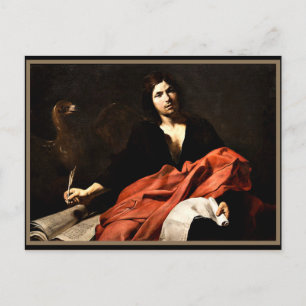 John de Evangelist, mooi kunstschilderij Briefkaart
