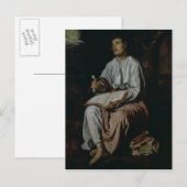 John de Evangelist op het eiland Briefkaart (Voorkant / Achterkant)