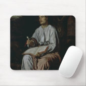John de Evangelist op het eiland Muismat (Met muis)