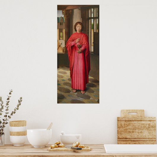 John de Evangelist Poster (Keuken)
