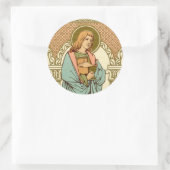John de Evangelist (RLS 07) Ronde Sticker (Tas)