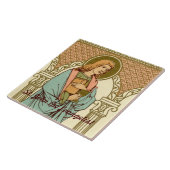 John de Evangelist (RLS 07) Tegeltje (Zijkant)