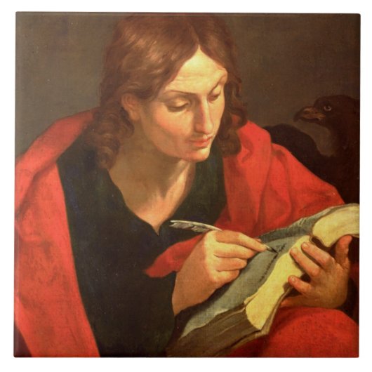 John de Evangelist Tegeltje (Voorkant)