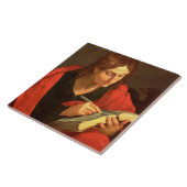 John de Evangelist Tegeltje (Zijkant)
