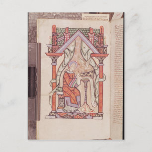 John de Evangelist van de Gospels Briefkaart