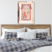 John de Evangelist van de Gospels Canvas Afdruk (Insitu (Slaapkamer))