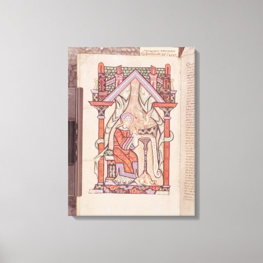 John de Evangelist van de Gospels Canvas Afdruk (Voorkant)