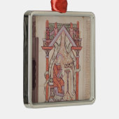 John de Evangelist van de Gospels Metalen Ornament (Rechts)