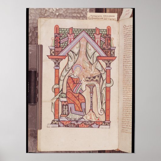 John de Evangelist van de Gospels Poster (Voorkant)