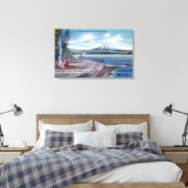 John de Laatste Multnomahs Canvas Afdruk (Insitu (Slaapkamer))