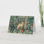 John Dearle "Greenery" - Tree Flower & Fox Bedankkaart (Achterkant)