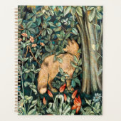John Dearle "Greenery" - Tree Flower & Fox Planner (Voorkant)