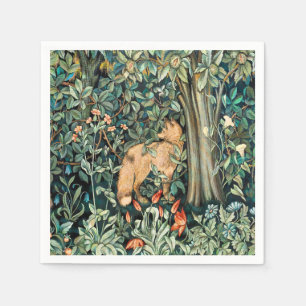 John Dearle "Greenery" - Tree Flower & Fox Servet