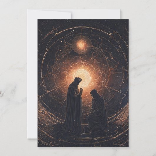 John Dee Occult Crystal Sphere Bedankkaart (Voorkant)