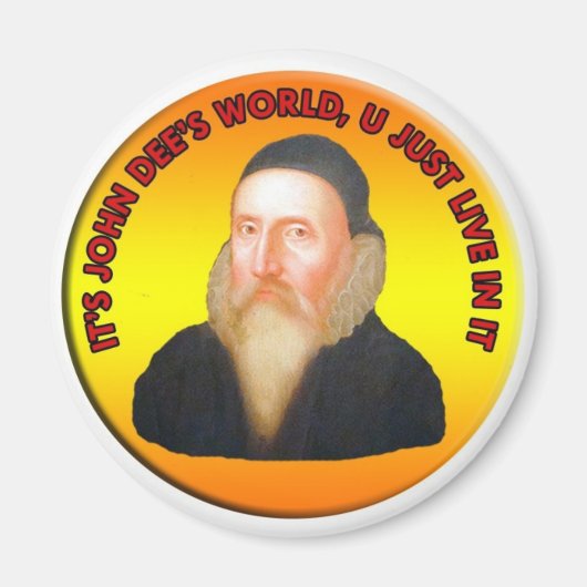 John Dee World Magnet (Voorkant)