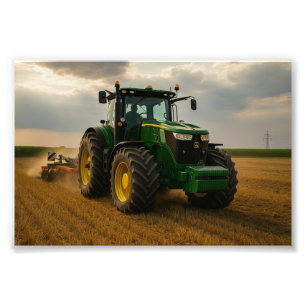 John Deere Foto Afdruk