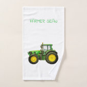 John Deere Tractor voor Boeren Bad Handdoek (Handdoek)
