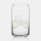 John Deere Tractor voor Boeren Blikvorm Glas (Voorkant)