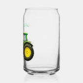 John Deere Tractor voor Boeren Blikvorm Glas (Rechts)