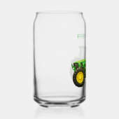 John Deere Tractor voor Boeren Blikvorm Glas (Links)