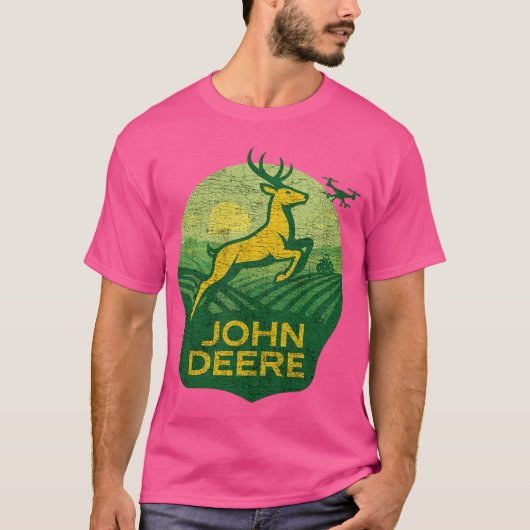 John Deere - vintage T-shirt (Voorkant)