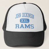 John Dickinson - Rams - High - Wilmington Delaware Trucker Pet (Voorkant)
