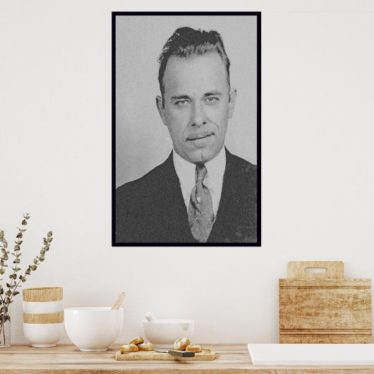 John Dillinger Poster (Keuken)