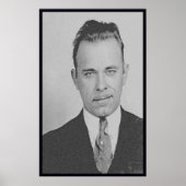 John Dillinger Poster (Voorkant)