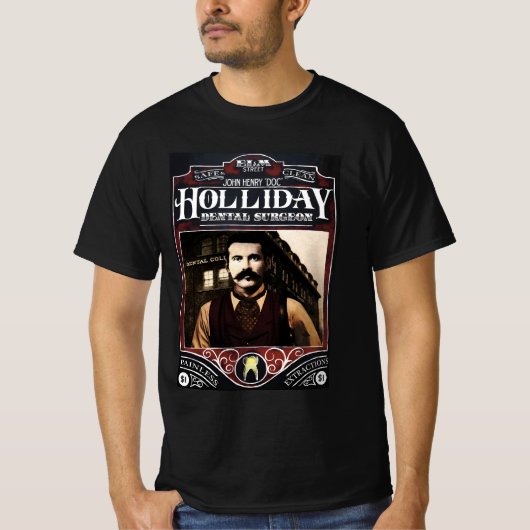 " John 'Doc' Holliday " T-shirt (Voorkant)