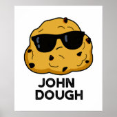 John Dough Grappige bakwoordspeling Poster (Voorkant)